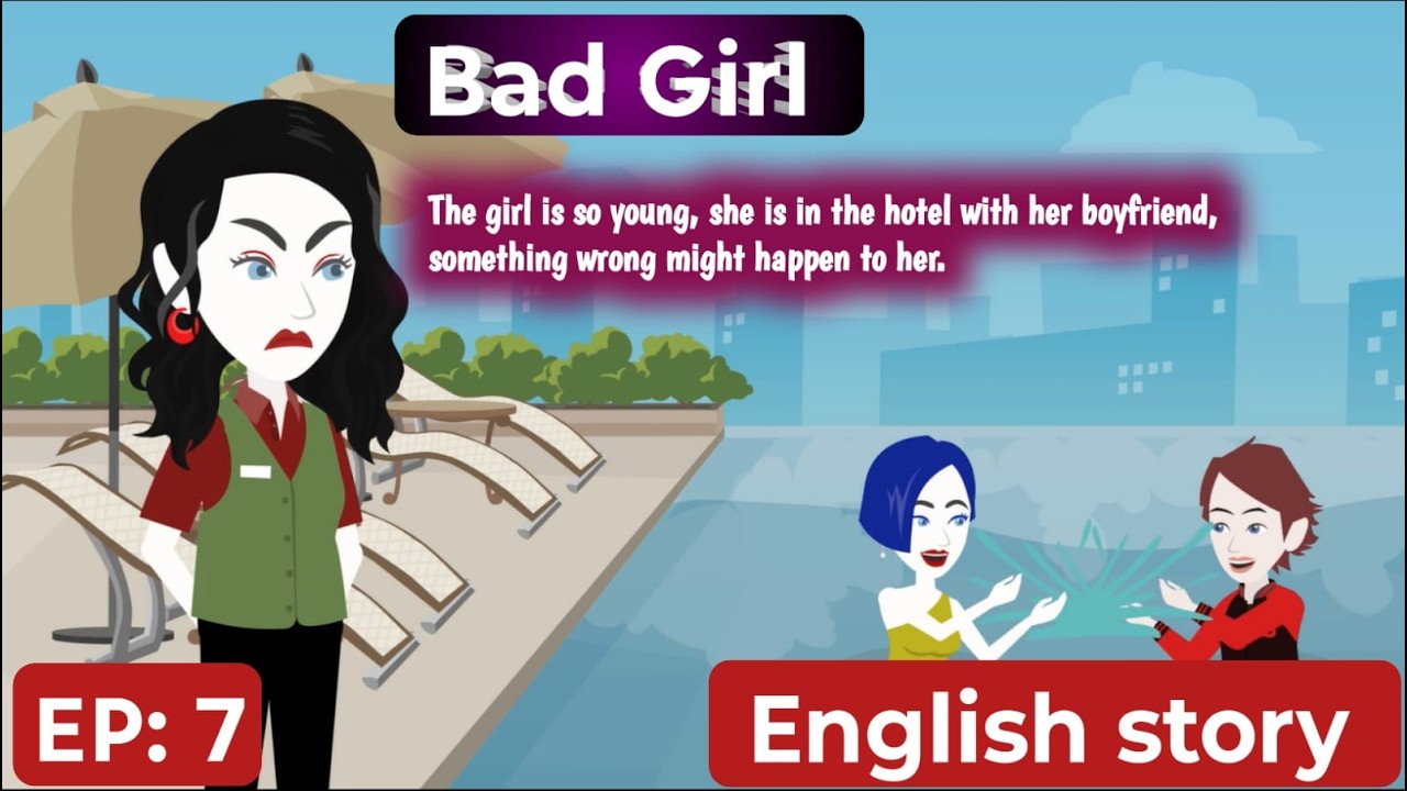 Bad Girl #7 |Animation Story |English Story |Learn English |Cartoon Video |Subtitles |Nabbo Toons.