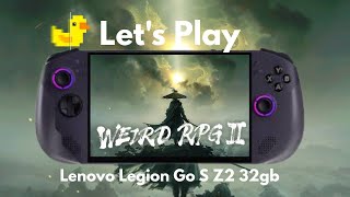 Weird RPG 2 | Wild Turn-Based Chaos on Lenovo Legion Go S Z2 (32GB) with Lossless Scaling screenshot 1