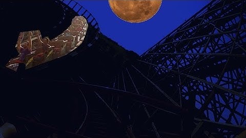 Hersheypark Lightning Racer (Thunder) POV HD "AT NIGHT" Roller Coaster Front Seat On Ride Dark GoPro