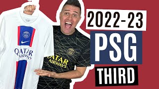 ? FIRST BLUE HECHTER - Nike 2022-23 PSG Third Shirt Review & Unboxing