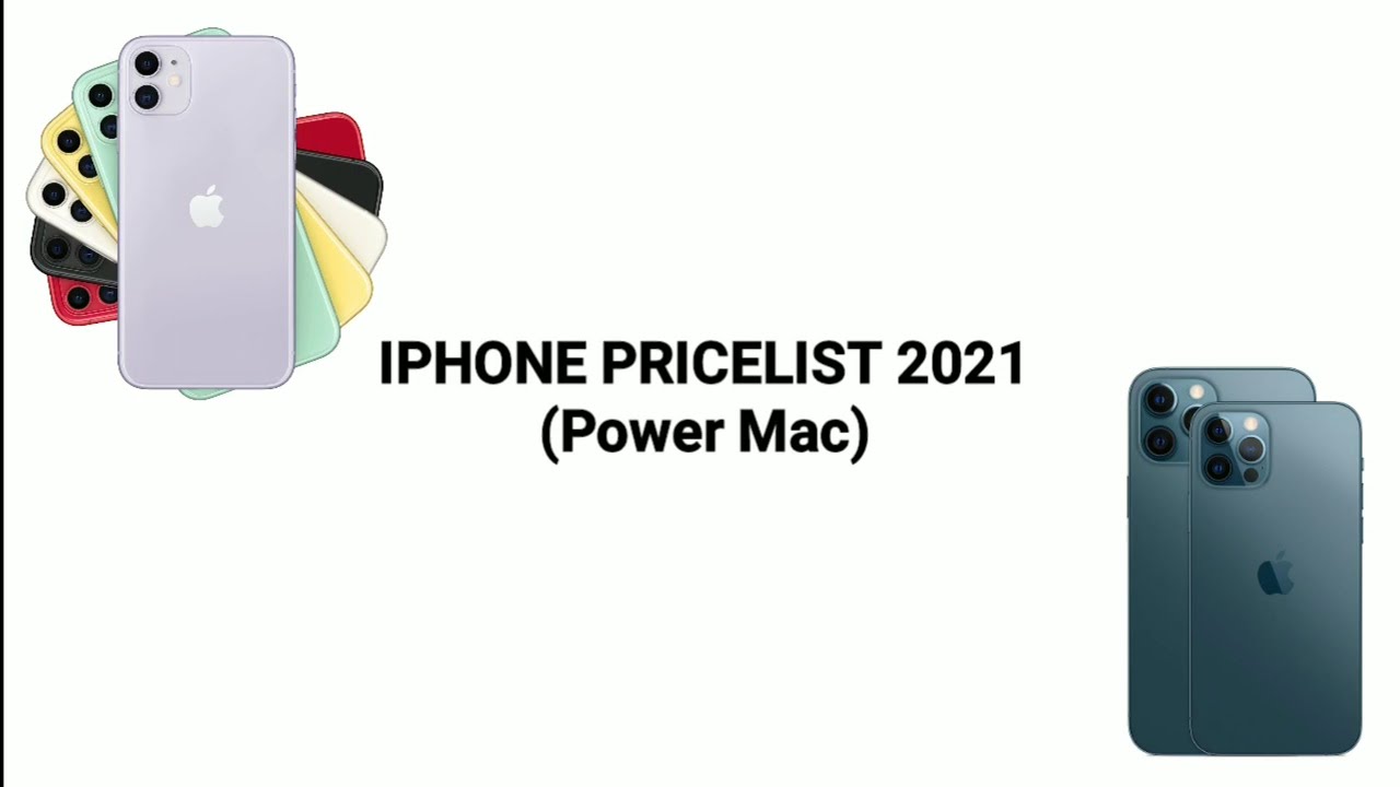Iphone Pricelist Power Mac 21 Mark Mergais Youtube