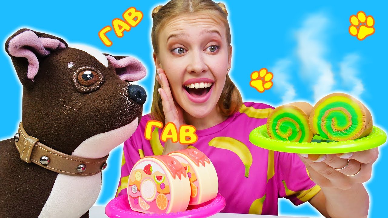 Развивающие видео про мягкие игрушки. Игры готовка с плей до - Как мама ...