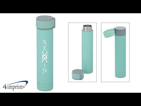 Skinny Mini Vacuum Bottle 8 oz - Custom Bottle by 4imprint