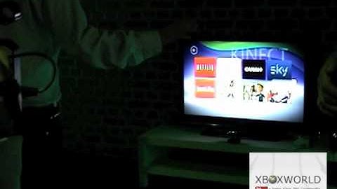 Dashboard (Kinect) - Demo, gamescom (Microsoft Play Day 2010)