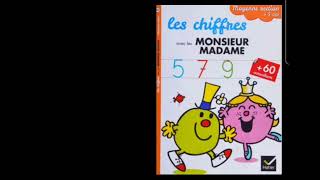 Les chiffres avec les Monsieur Madame : moyenne section, 4-5 ans (2017) Livre Aperçu