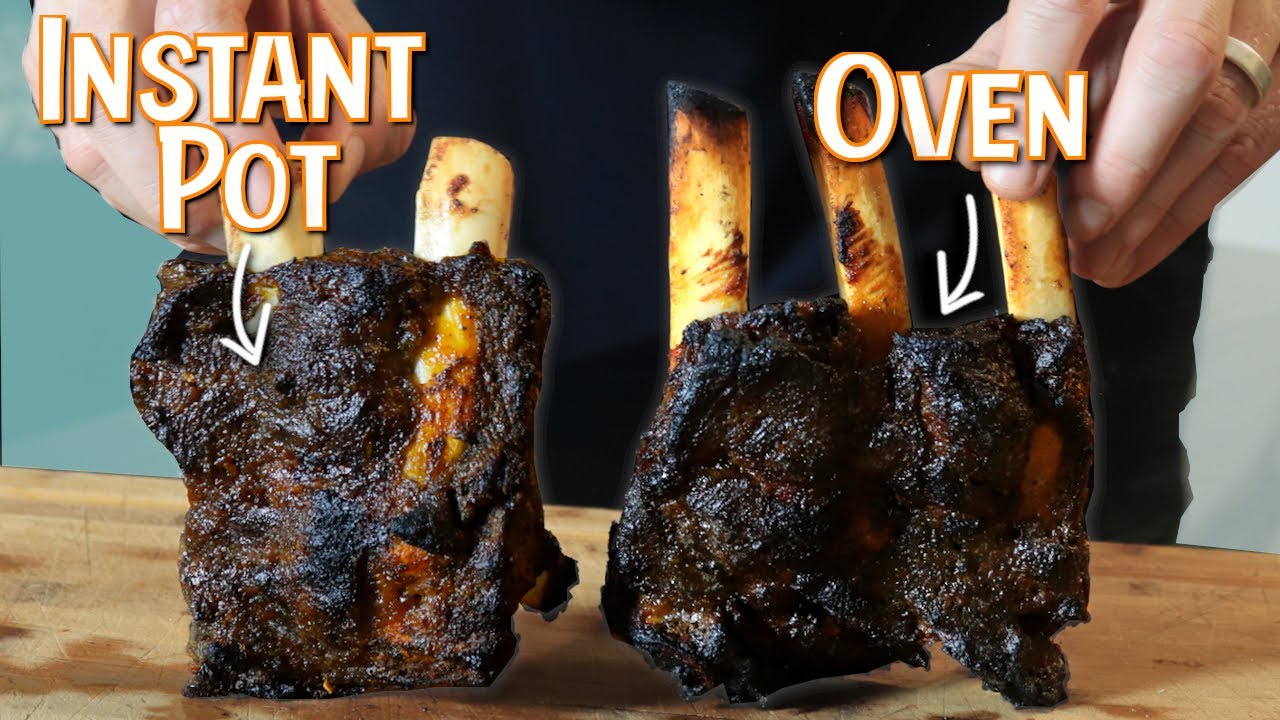 Does the Oven or Instant Pot Make Better Short Ribs?