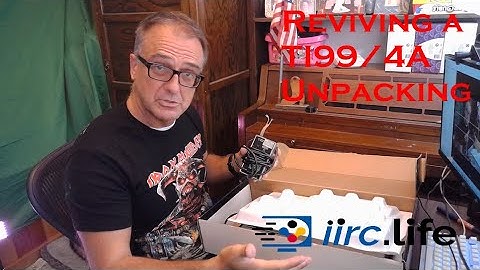 Reviving a TI 99/4A Part 2 - Unpacking the Box re-mastered
