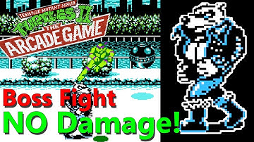Teenage Mutant Ninja Turtles II NES Tora Boss Battle | No Damage | No TAS | Epic Fight!