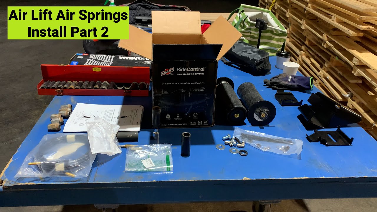 Installing AirLift Ride Control Adjustable Air Springs Part 2 (2014