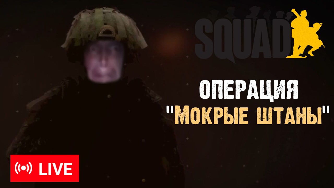 [СТРИМ] Я ещё не профессионал. Squad.