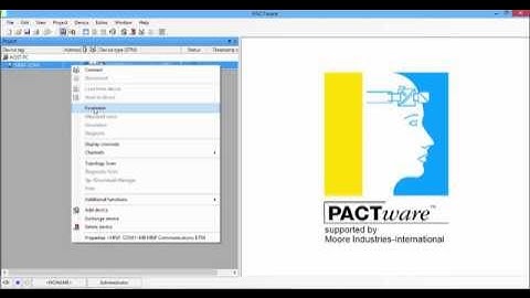 THZ3 TDZ3 with PACTware Basics Tutorial
