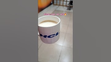 First Day at HCL🔥 #shorts