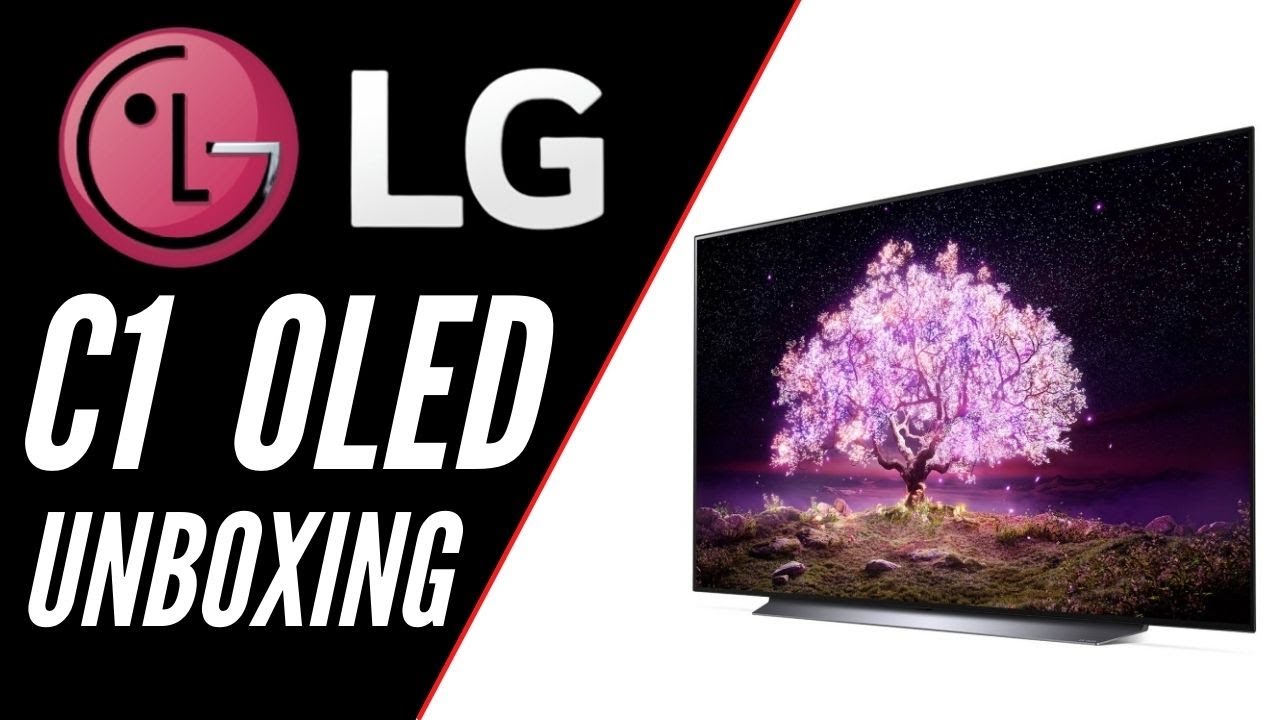 LG C1 OLED Unboxing & Setup - YouTube