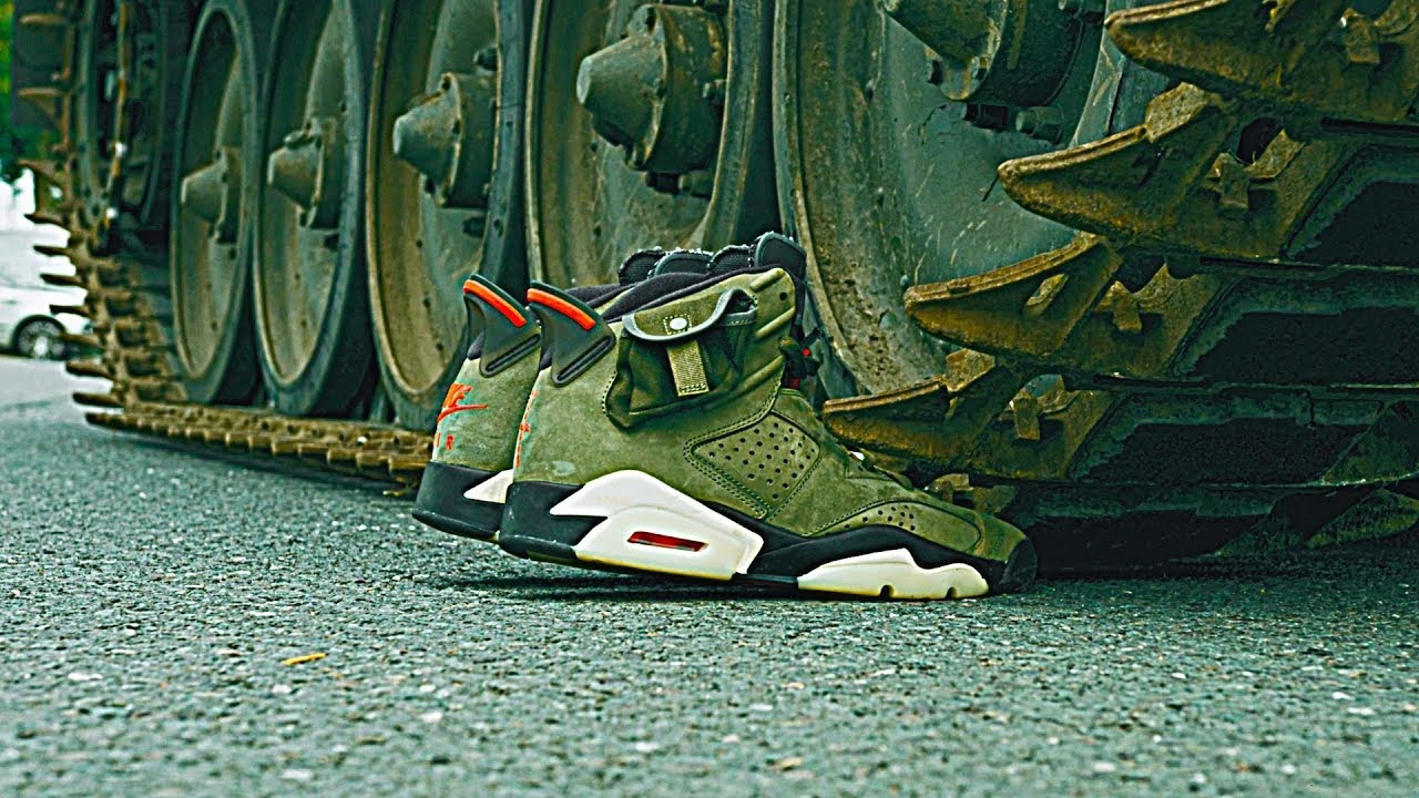 travis scott jordan 6 green