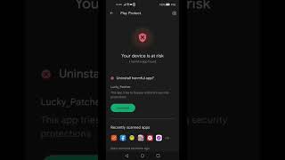 How to disable the Play Protect for Lucky Patcher #luckypatcher screenshot 3