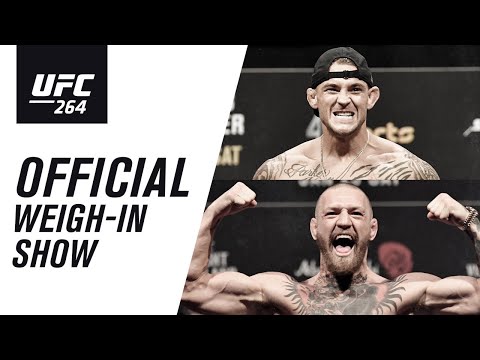 UFC 264: Live Weigh-in Show | Poirier vs McGregor 3
