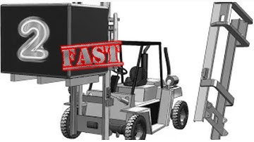 2F- Project 3| Beginner Forklift | SolidWorks  Fast 3D modeling Tutorial: Forklift Frame1
