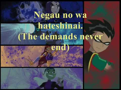 Teen titans theme song (Japanese)