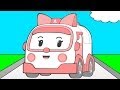 Super Simple English - раскраска из мультфильма Робокар Поли (Robocar Poli)