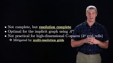 Modern Robotics, Chapter 10.4:  Grid Methods for Motion Planning