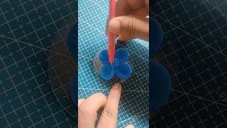 Mini Flower Art Satisfying Video 🌼 #creativeclayideas #viralvideo #trendingshorts #artandcraft