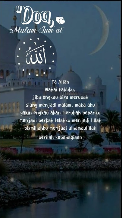 #doa# doa malam Jum'at