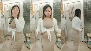 tante montok live bigo karaoke