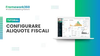 Configurare aliquote fiscali - Framework360