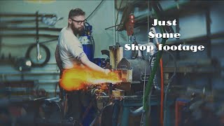 Just some shop footage, forging tools, working on my DIY tirehammer.