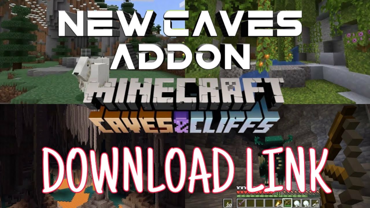 How to download minecraft 1.17 cave update on aandroid || new cave ...