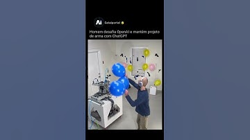 Homem desafia OpenAI e mantém projeto de arma com ChatGPT