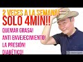 Ejercicio de 4 min. 2 veces por semana ¡1 min. mismo efecto que 45 min. de ejercicio moderado!