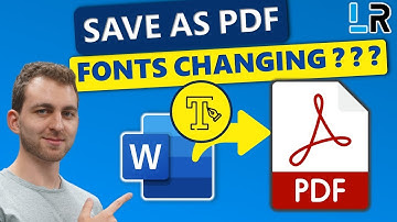 Solved: Fonts Changing When Saving as PDF in Word