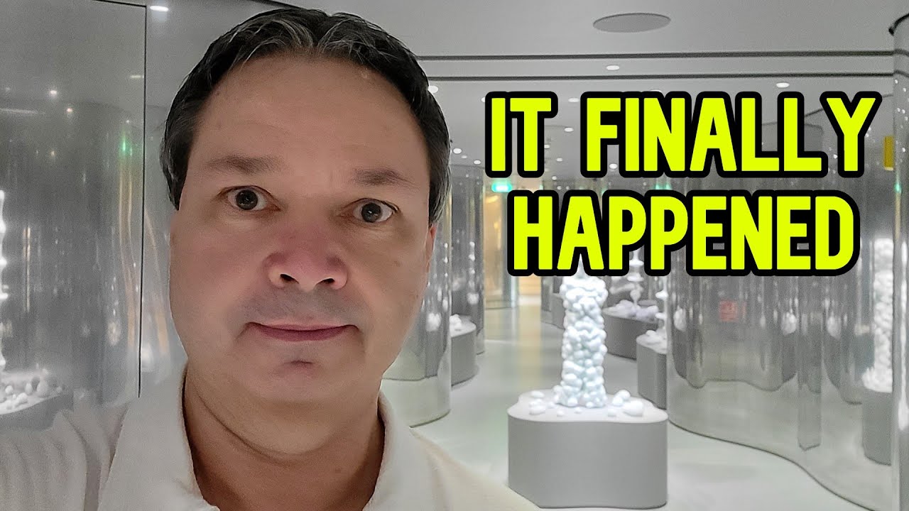 IT FINALLY HAPPENED, AFTER 170 CRUISES