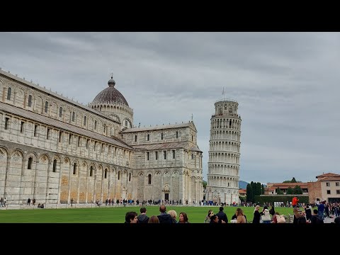 Vidéo: Visite à pied de Pise, Italie