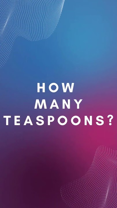 3-4-cup-is-equal-to-how-many-teaspoons-shorts-reels-cooking
