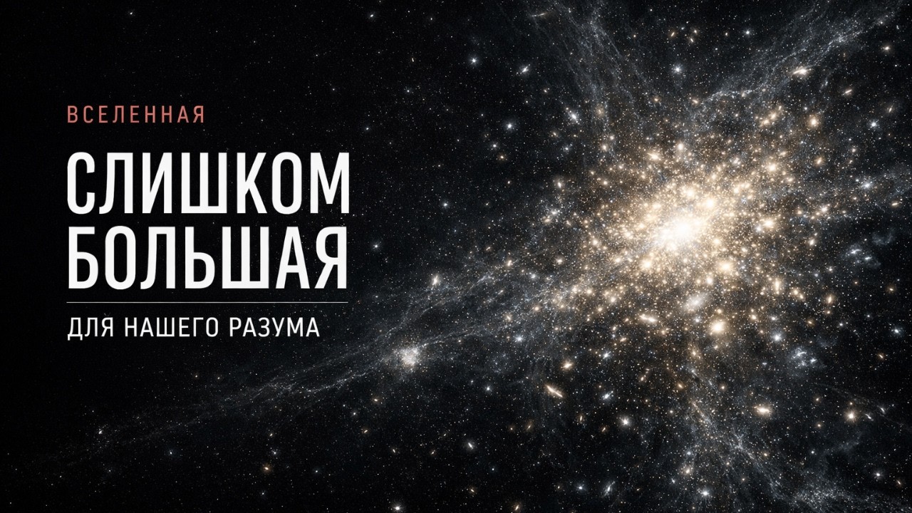 Почему Вселенная СЛИШКОМ БОЛЬШАЯ для нашего разума?