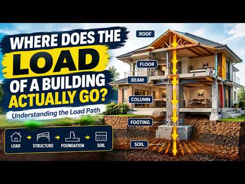 Where Does the Load of a Building Actually Go? | Load Path Explained