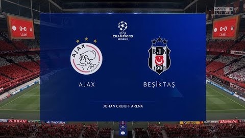 Ajax Vs Besiktas | Uefa Champions League 2021/2022 @Johan Cruijff Arena Fifa 21 Gameplay Full HD