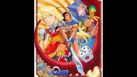 Quiz & Dragons (Arcade) - Playthrough