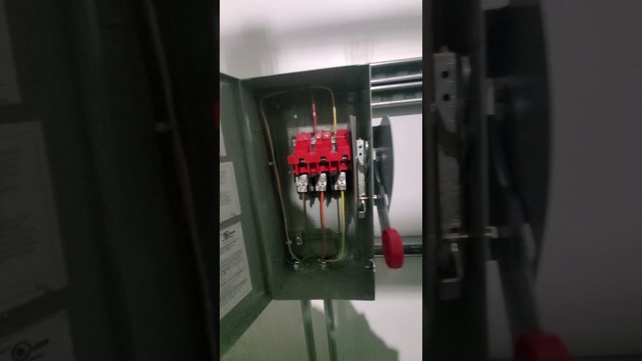 How To Wire 480 Volt Disconnect YouTube
