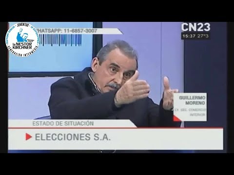 Guillermo Moreno en