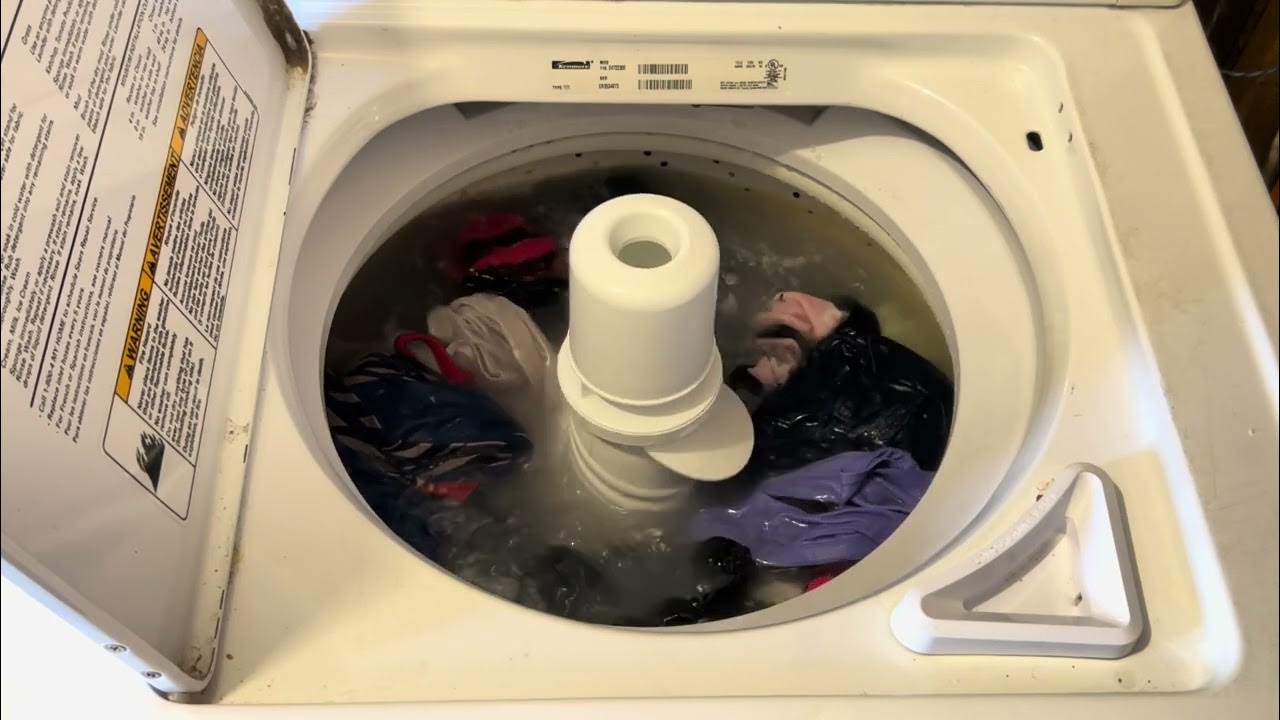 Kenmore 70 Series Washer Full Heavy Duty Load YouTube