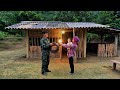 A single mother receives a gift from a young soldier - he helps her get electricity connected.
