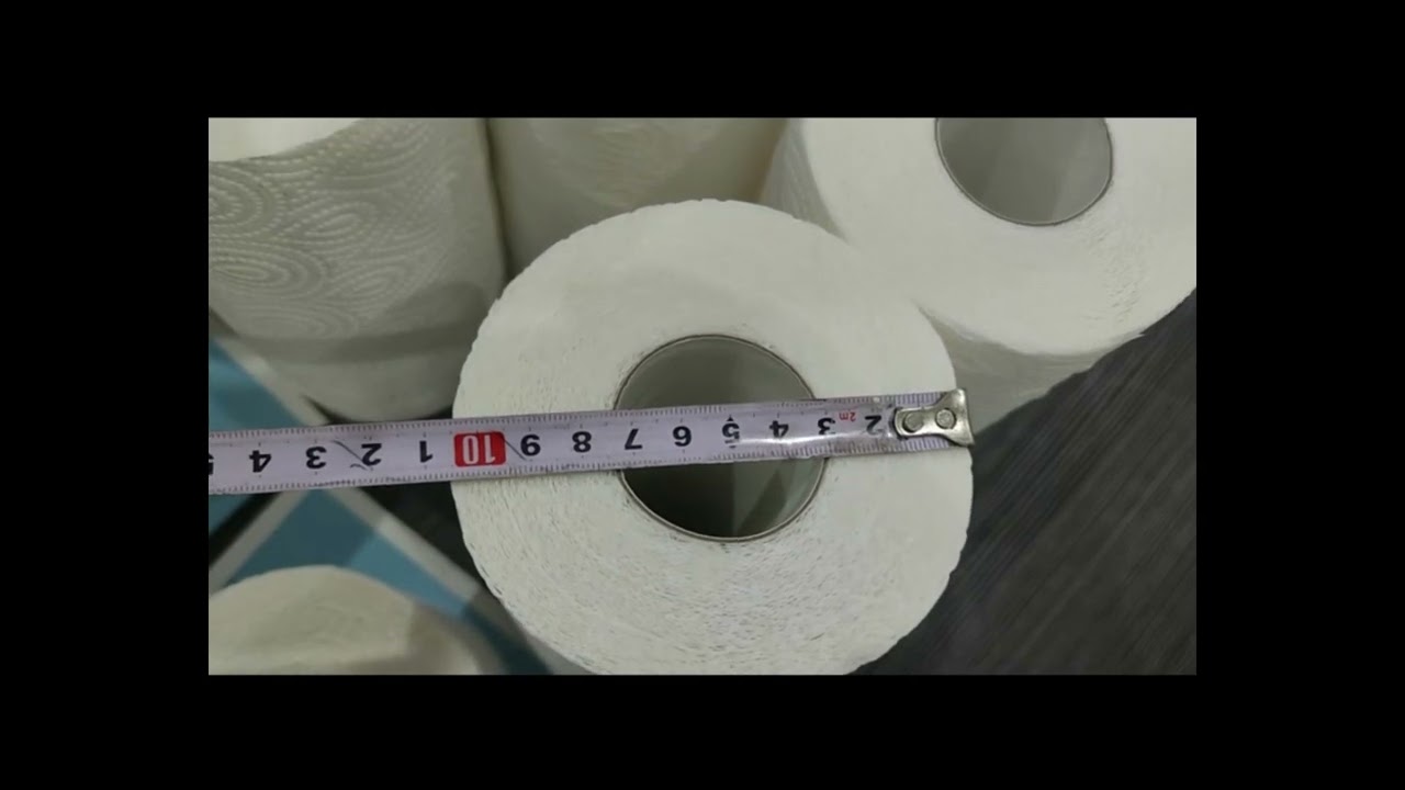 Semi automatic toilet paper production line for Kenya customer YouTube