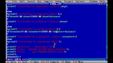 Banking System In C Programming With Source Code (C  Projects)