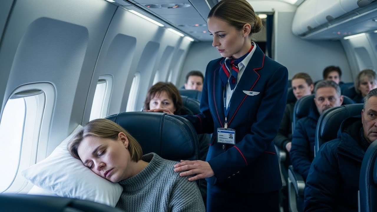 Hän nukkui paikalla 8A — kun kapteeni kysyi, oliko koneessa taistelulentäjiä