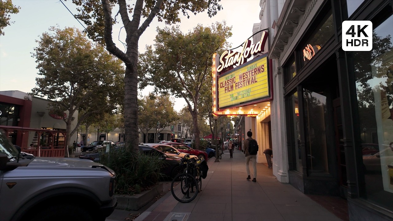 Palo Alto Walking Tour · 4K HDR - YouTube