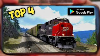 Top 4 Realistic Foriegn Train Simulators For Android | 2020 | Best Original Msts Clones screenshot 2