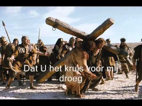 B Zie hoe Jezus daar loopt in Jeruzalem